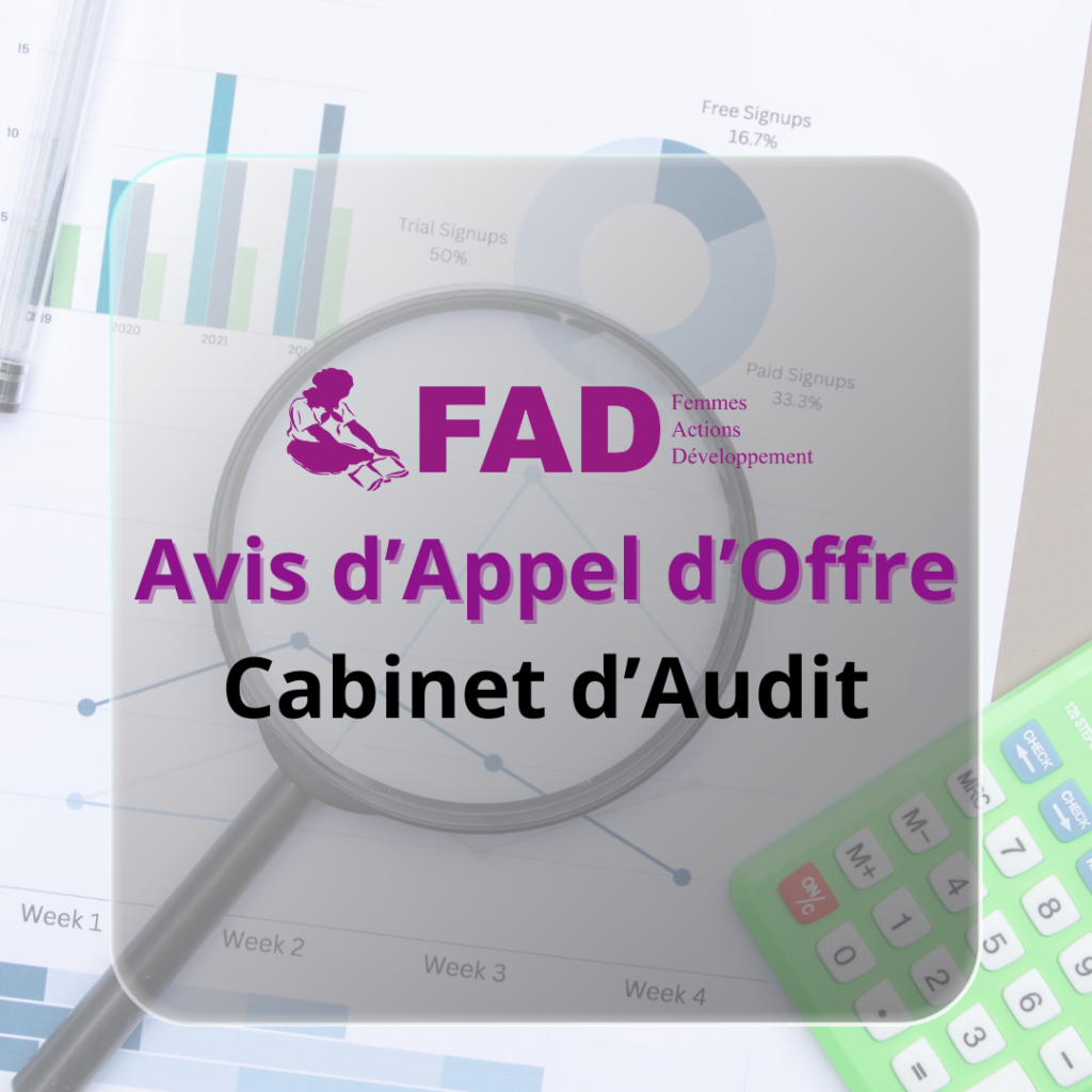 Avis d’appel d’Offre d’un cabinet d’expertise comptable pour un audit financier annuel