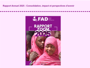 ZOOM 2025 | Rapport annuel de FAD